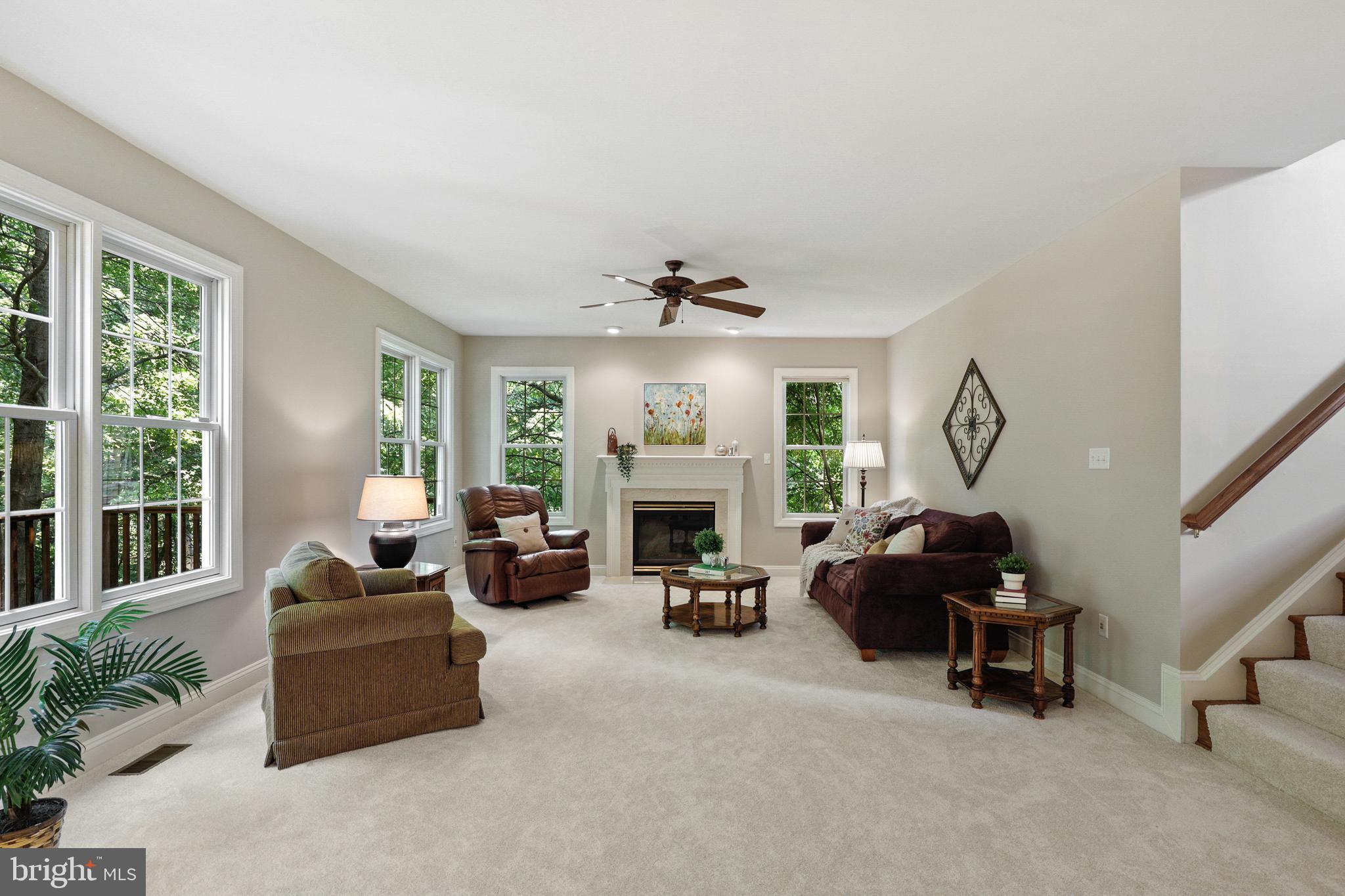 10181 Deep Skies Drive Laurel, MD 20723 - Photo 23 of 62 Family Room with fireplace