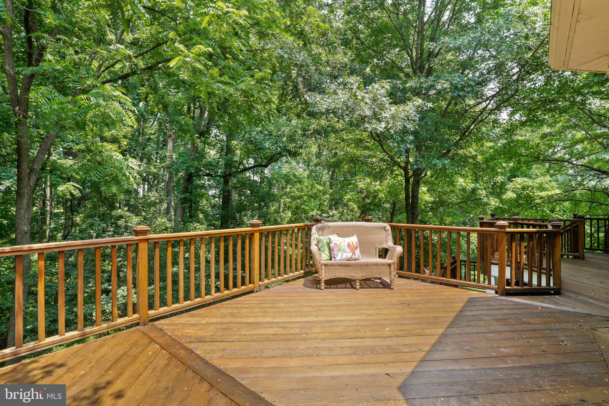 10181 Deep Skies Drive Laurel, MD 20723 - Photo 25 of 62 550 sq. ft. deck with exotic Brazilian redwood