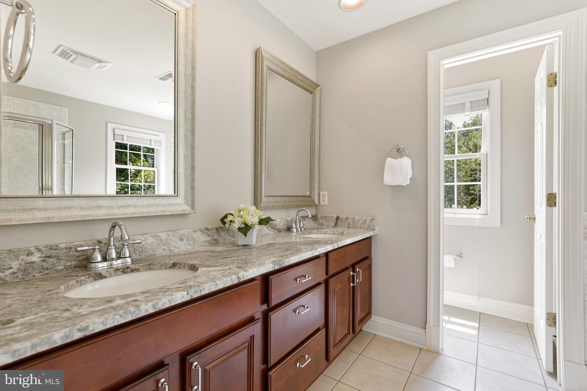 10181 Deep Skies Drive Laurel, MD 20723 - Photo 35 of 62 Double vanity w/new granite counters