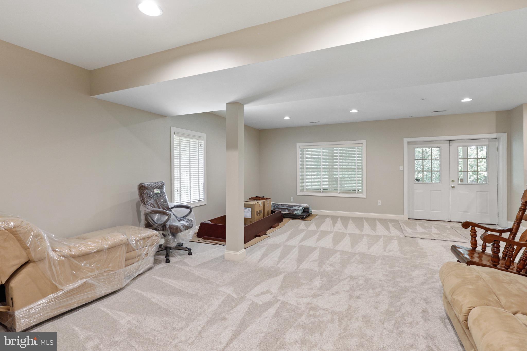 10181 Deep Skies Drive Laurel, MD 20723 - Photo 44 of 62 Fully-finished Basement w/ walkout to backyard