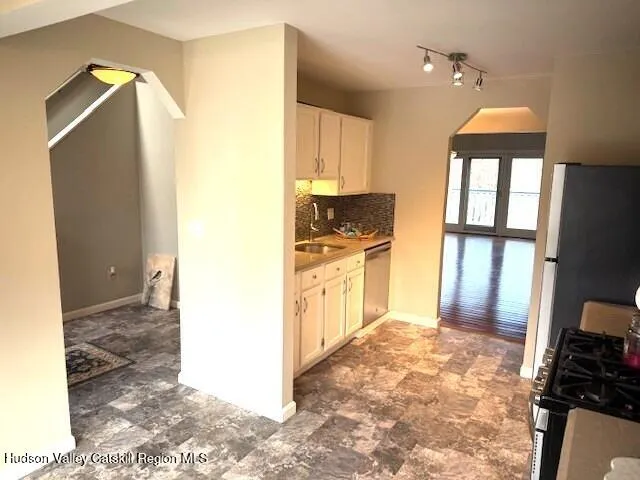 a view of storage and utility room