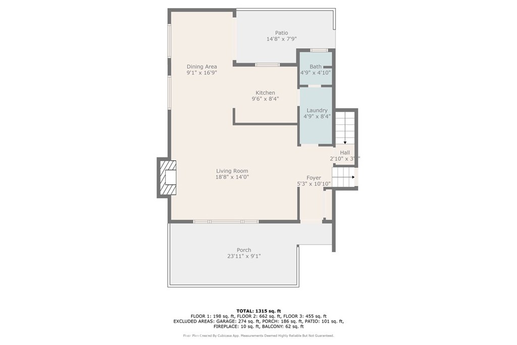 1130 Robin Road Wrightwood, CA 92397 - Photo 32 of 34 a picture of a room with a white wall and a picture