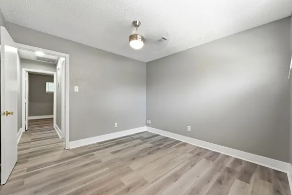 wooden floor in an empty room