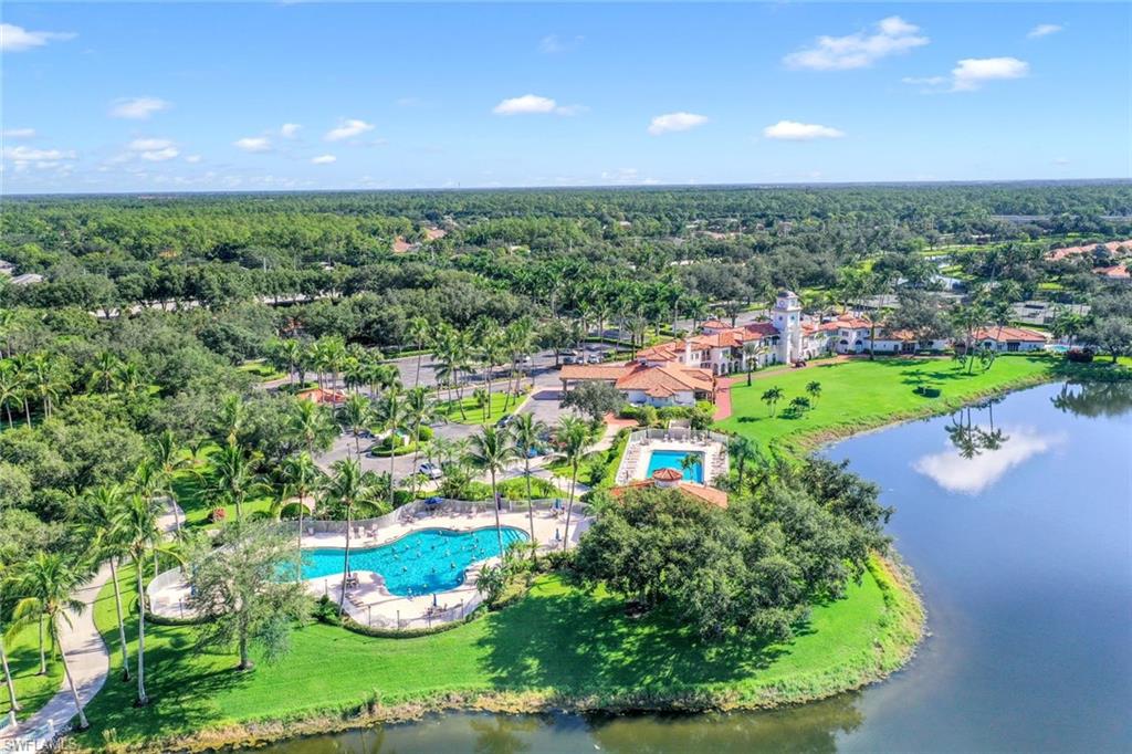 4648 Rio Poco Court Naples, FL 34109 - Photo 26 of 27 Bird's eye view of 2 pools, restaurant and community center.