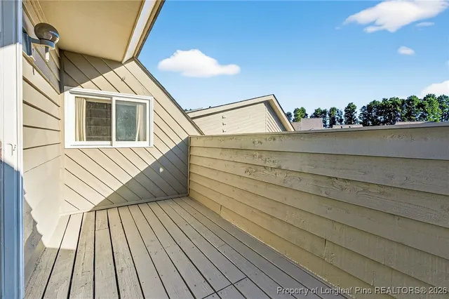 a view of a house with a window