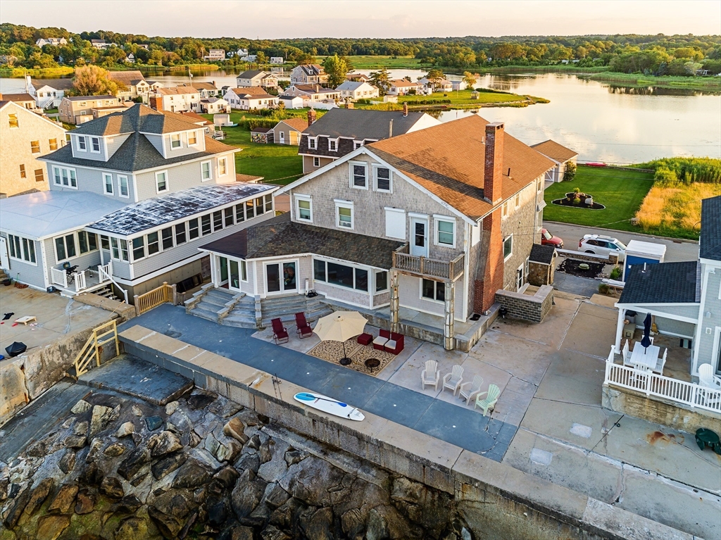 75 Surfside Road Scituate, MA 02066 - Photo 2 of 25 an aerial view of a house with lake view