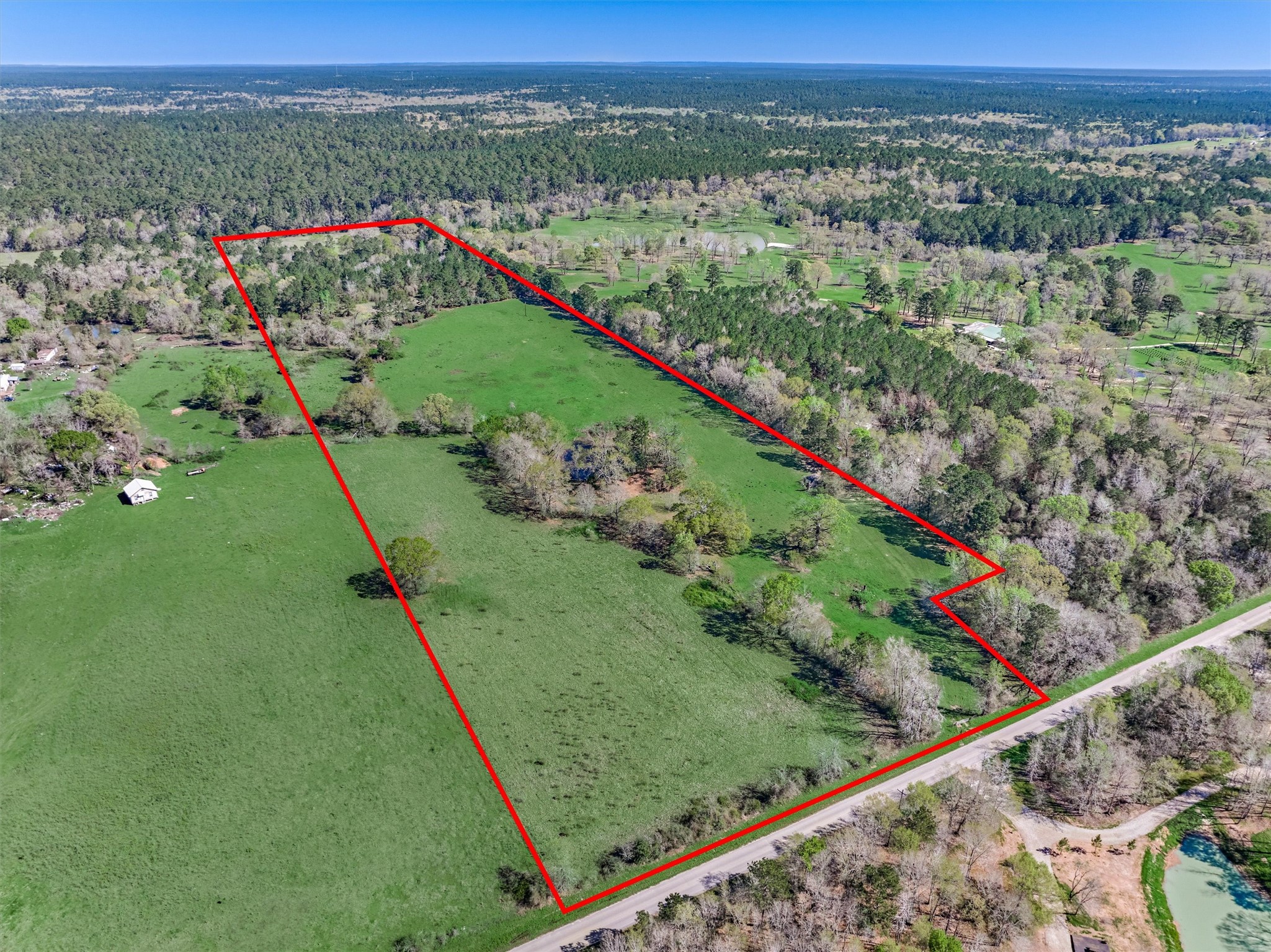 Tbd Bailey Grove Road Montgomery, TX 77356 - Photo 6 of 17 a view of a lush green landscape from a balcony
