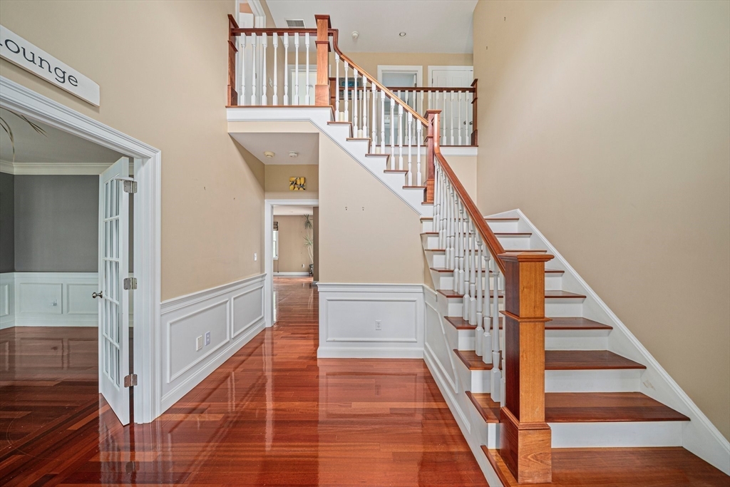 6 Northey Farm Road Scituate, MA 02066 - Photo 4 of 40 a view of entryway and hall with wooden floor
