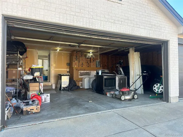 a view of a room with storage and utility