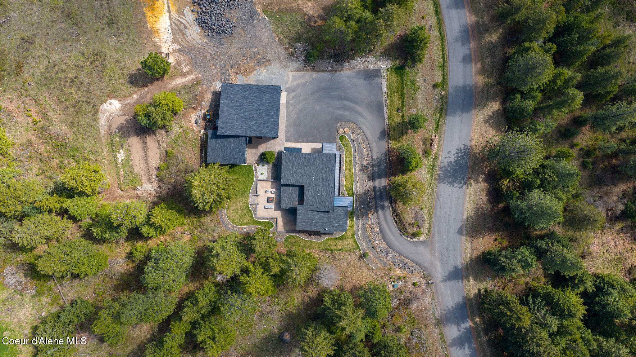 6799 East Shiras Road Coeur D'Alene, ID 83814 - Photo 97 of 98 Exterior Aerial