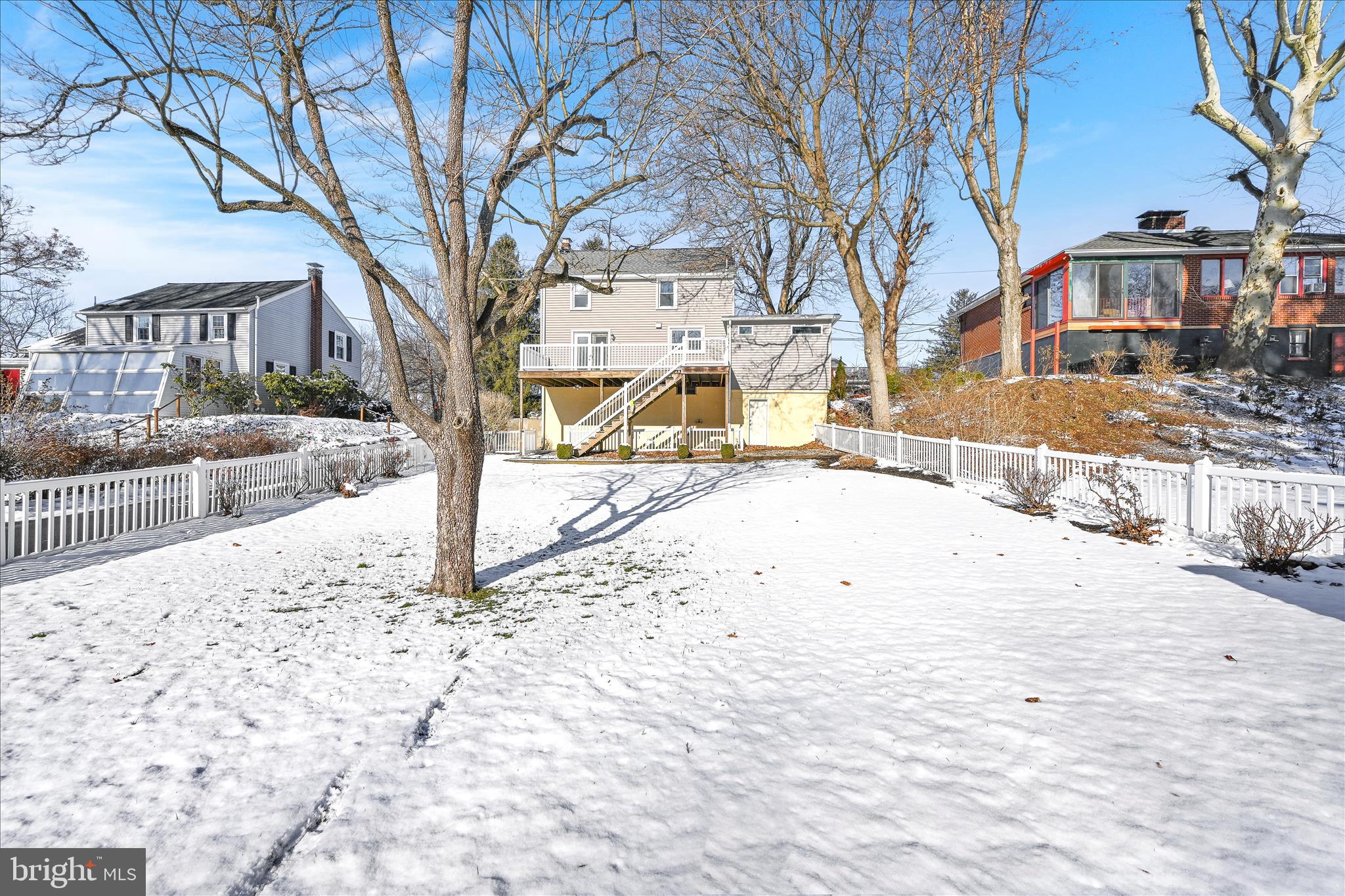 104 Locust Street Annville, PA 17003 - Photo 30 of 43 a view of large buildings with snow on the road