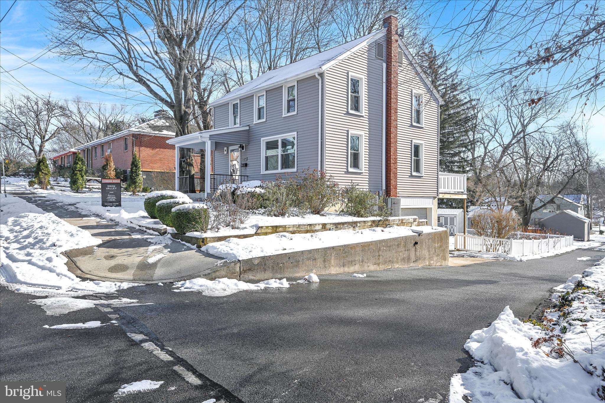 104 Locust Street Annville, PA 17003 - Photo 5 of 43 a view of a building with a snow on the road