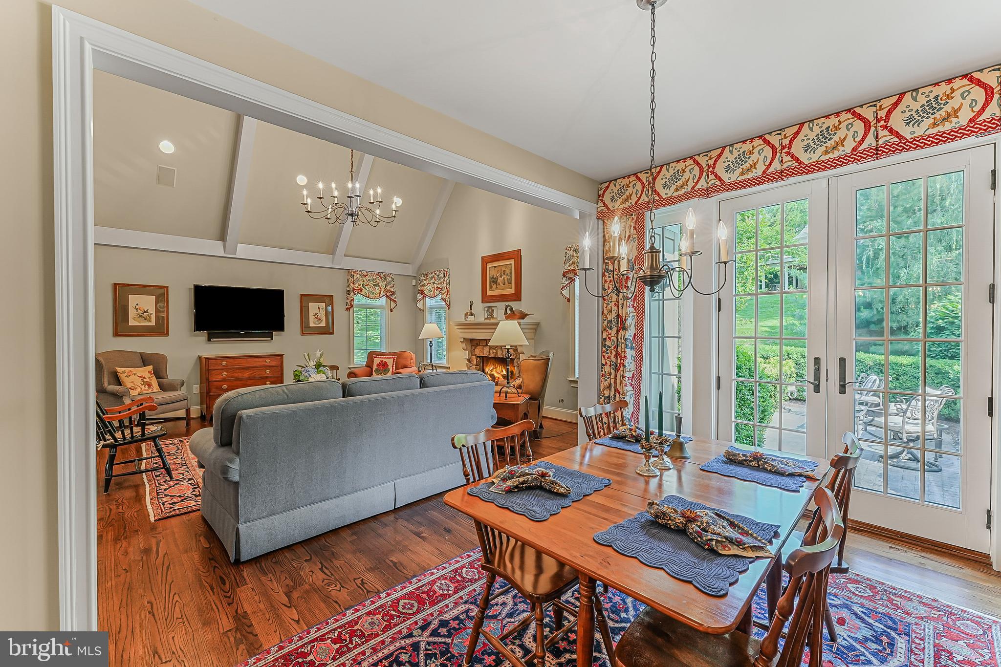 217 Valley Ridge Road Haverford, PA 19041 - Photo 14 of 49 a living room with furniture a table and a large window