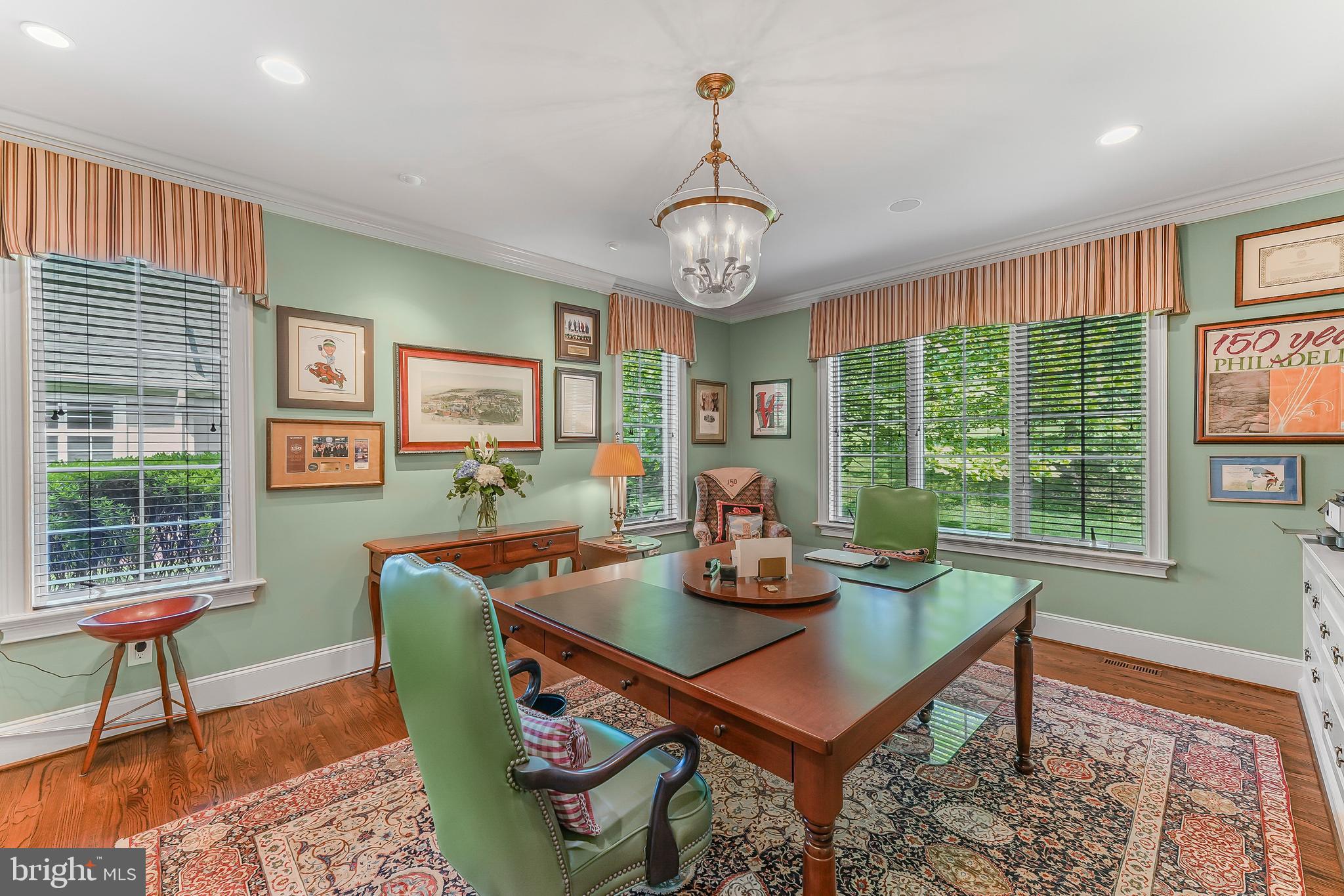 217 Valley Ridge Road Haverford, PA 19041 - Photo 15 of 49 a view of a dining room with furniture window and outside view
