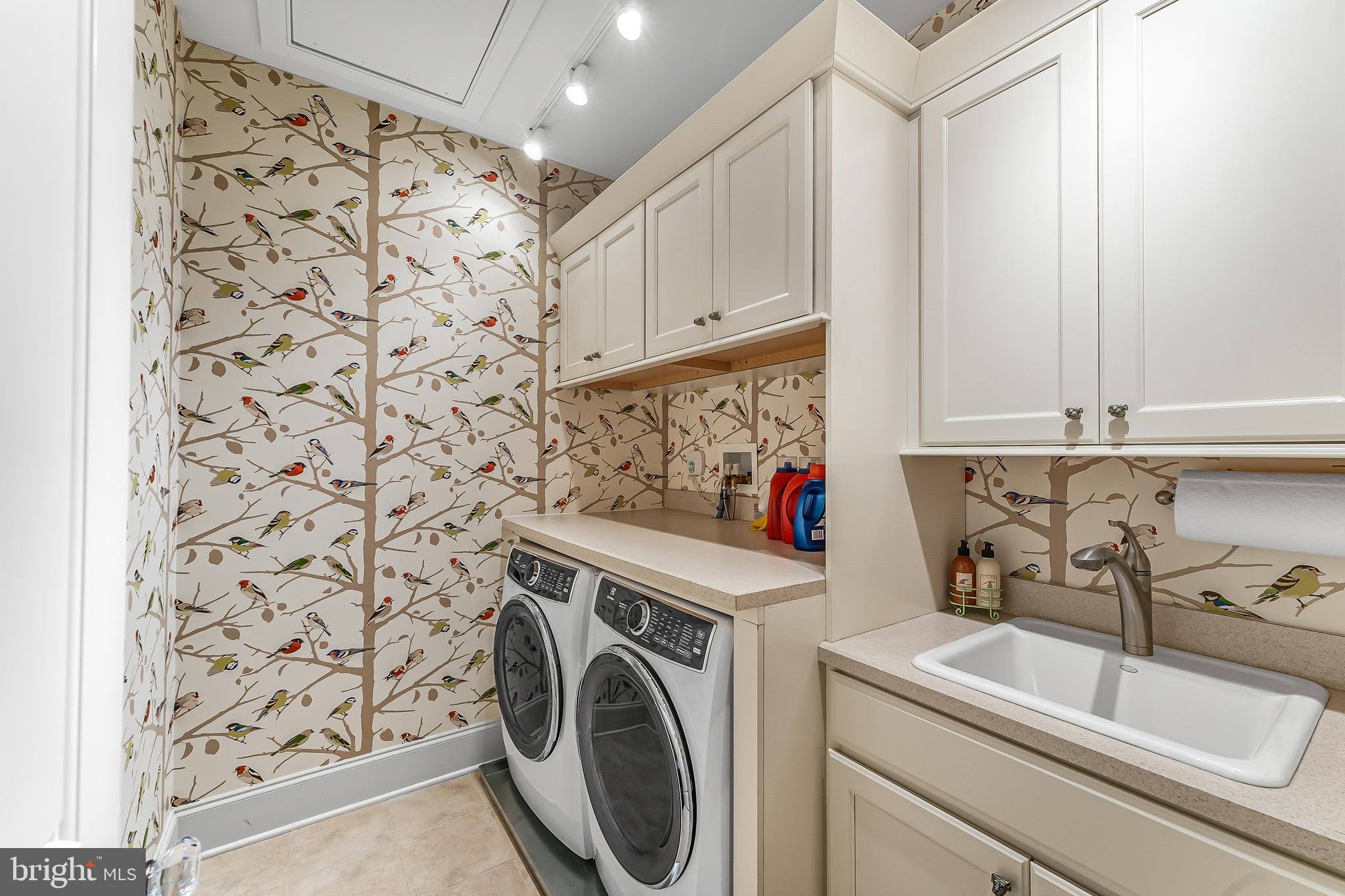 217 Valley Ridge Road Haverford, PA 19041 - Photo 34 of 49 a utility room with dryer and washer