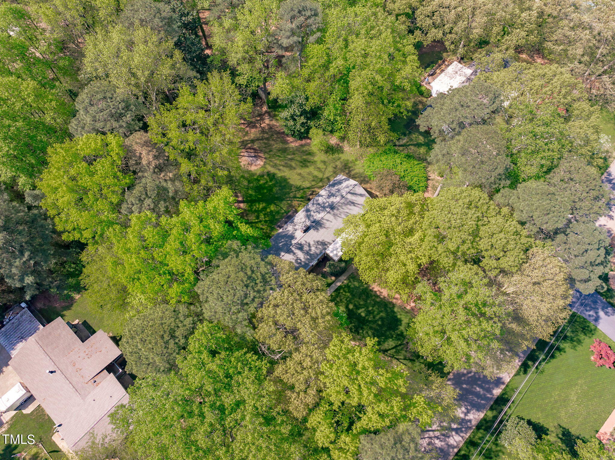6205 Arrington Road Raleigh, NC 27607 - Photo 39 of 44 Aerial View