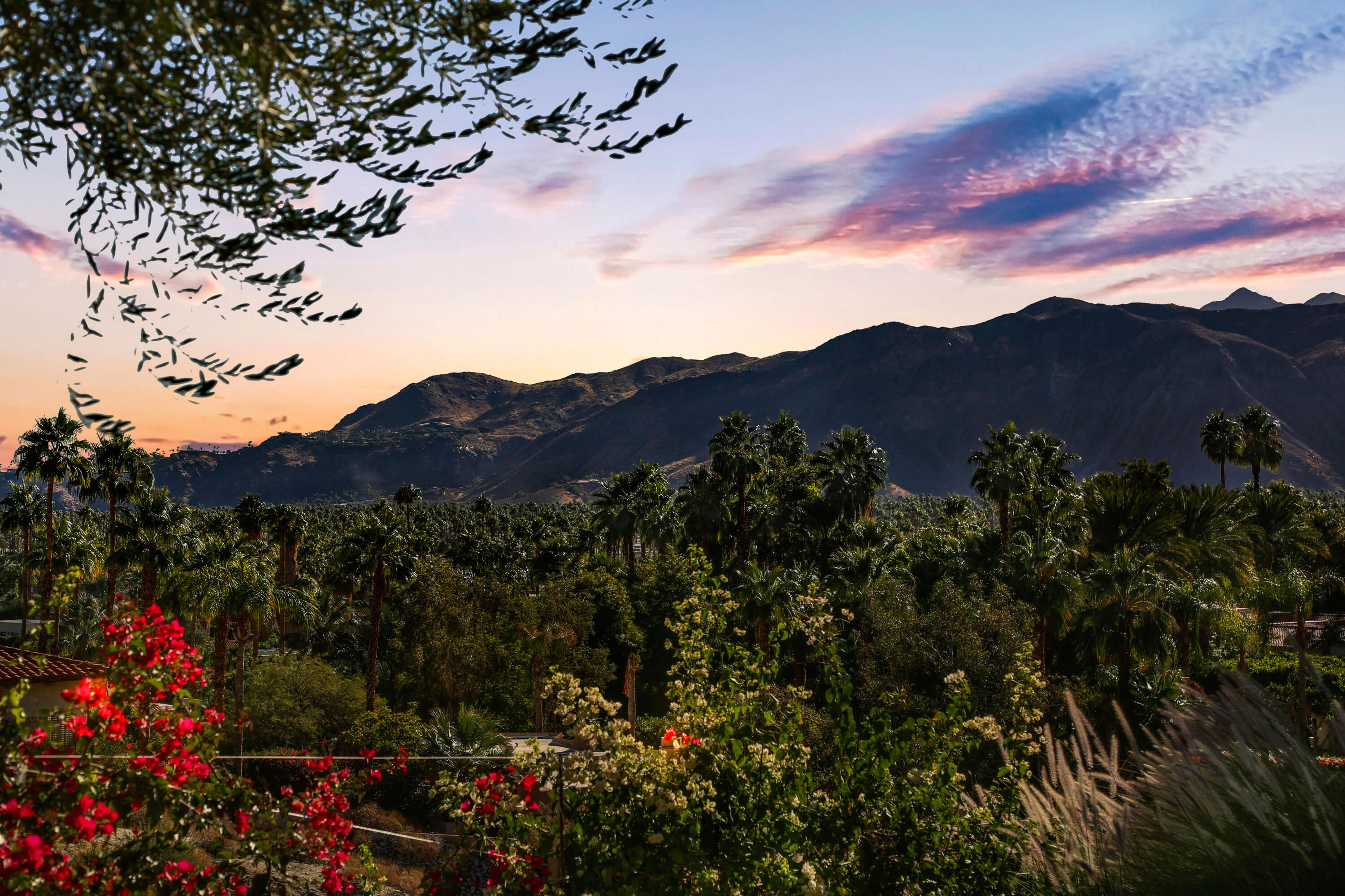1716 Ridge Road Palm Springs, CA 92264 - Photo 32 of 37 a view of a city with a mountain