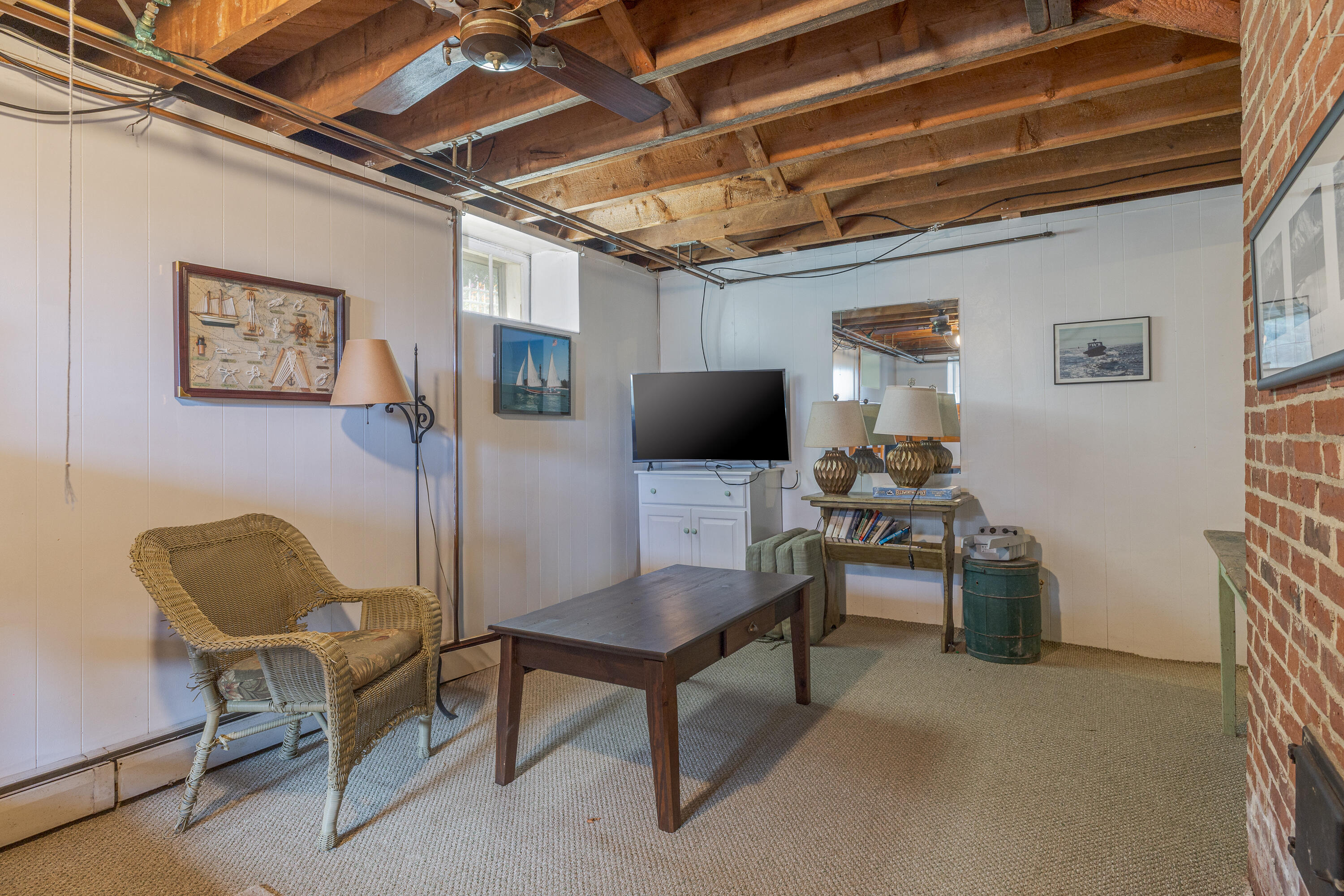24 High Road Southwest Harbor, ME 04679 - Photo 56 of 67 Bonus Room / Family Room in Basement