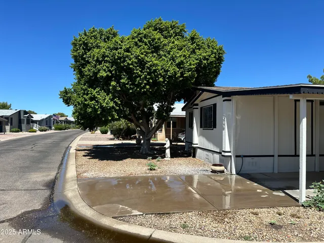 a view of a house with a sink