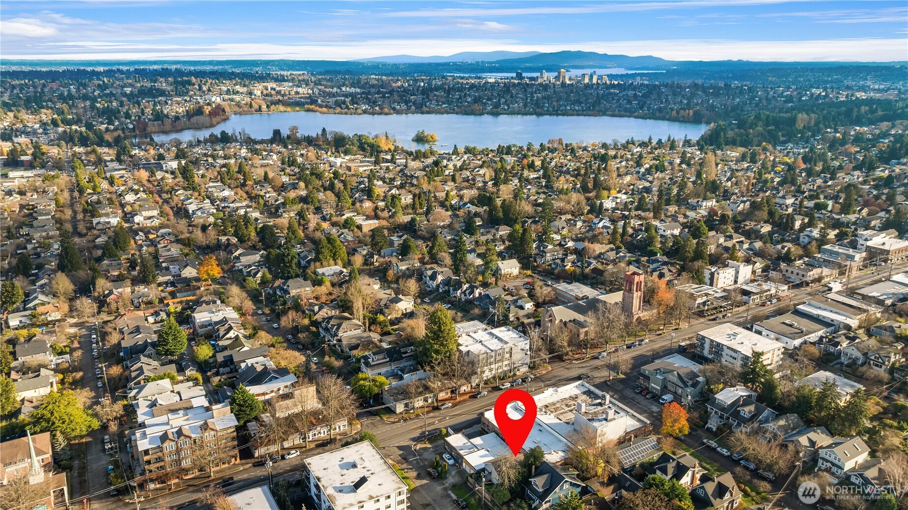 151 North 77th Street Seattle, WA 98103 - Photo 25 of 27 a view of city and mountain