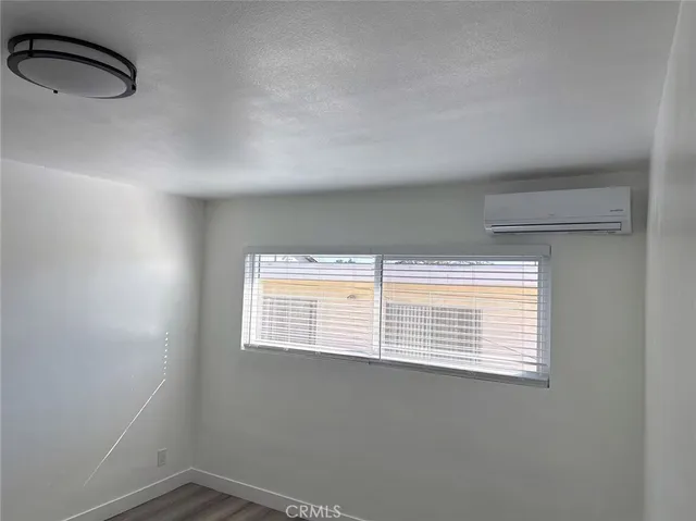 a view of a window in a room