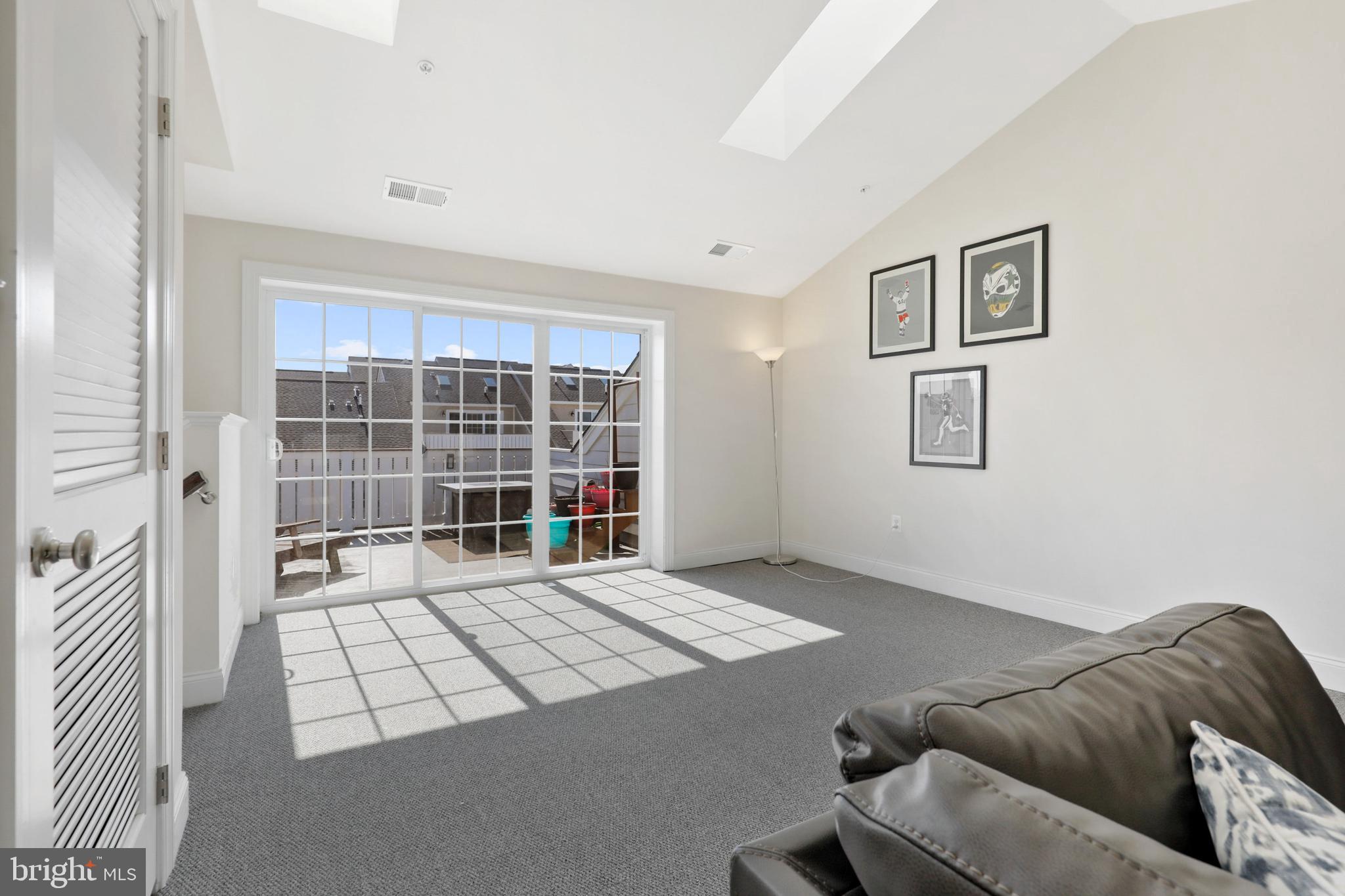 2604 Maple Rock Road Hanover, MD 21076 - Photo 43 of 57 Lots of space, with sliding doors to rooftop deck!