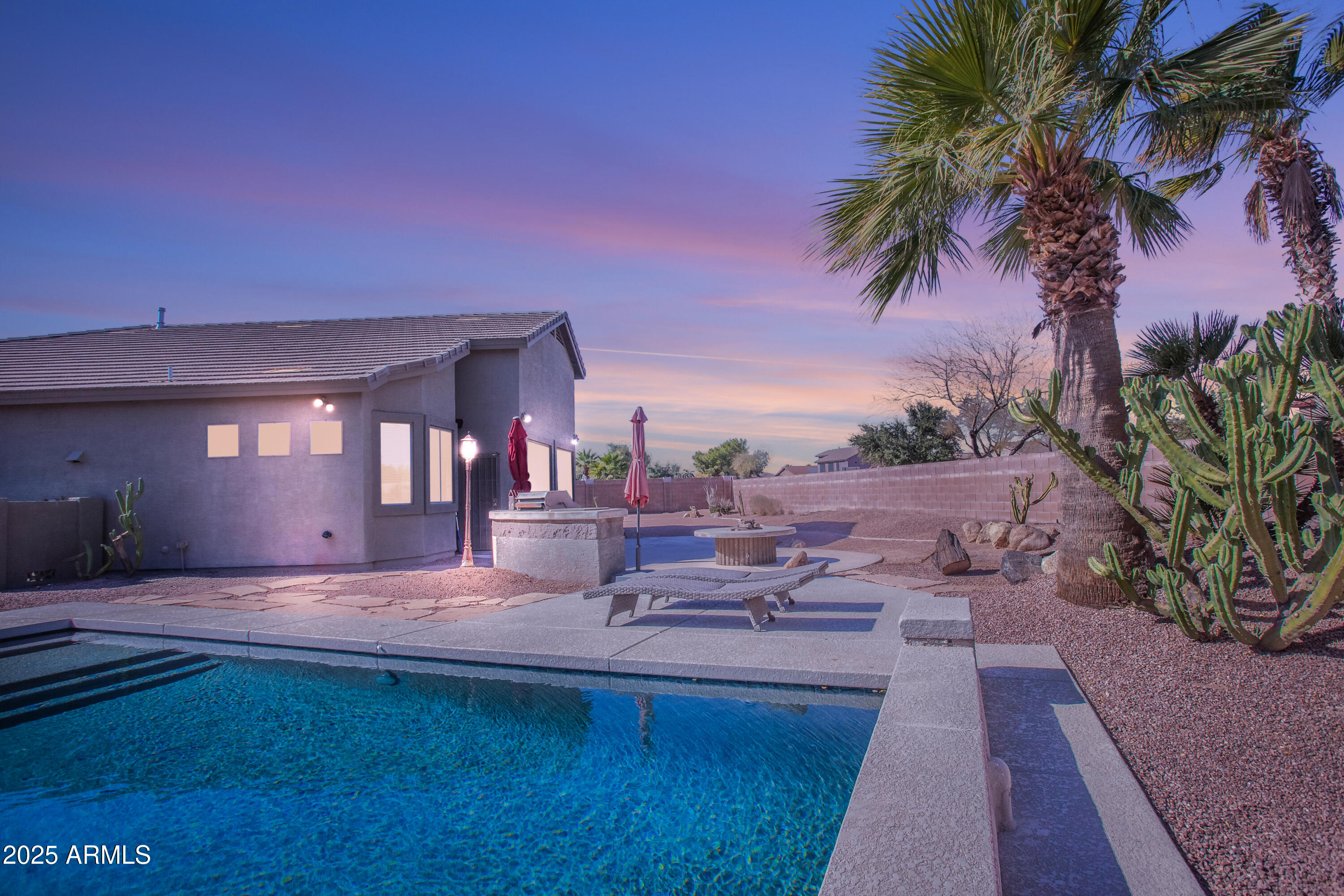 43102 West Venture Road Maricopa, AZ 85138 - Photo 3 of 47 Twilight Backyard (1)