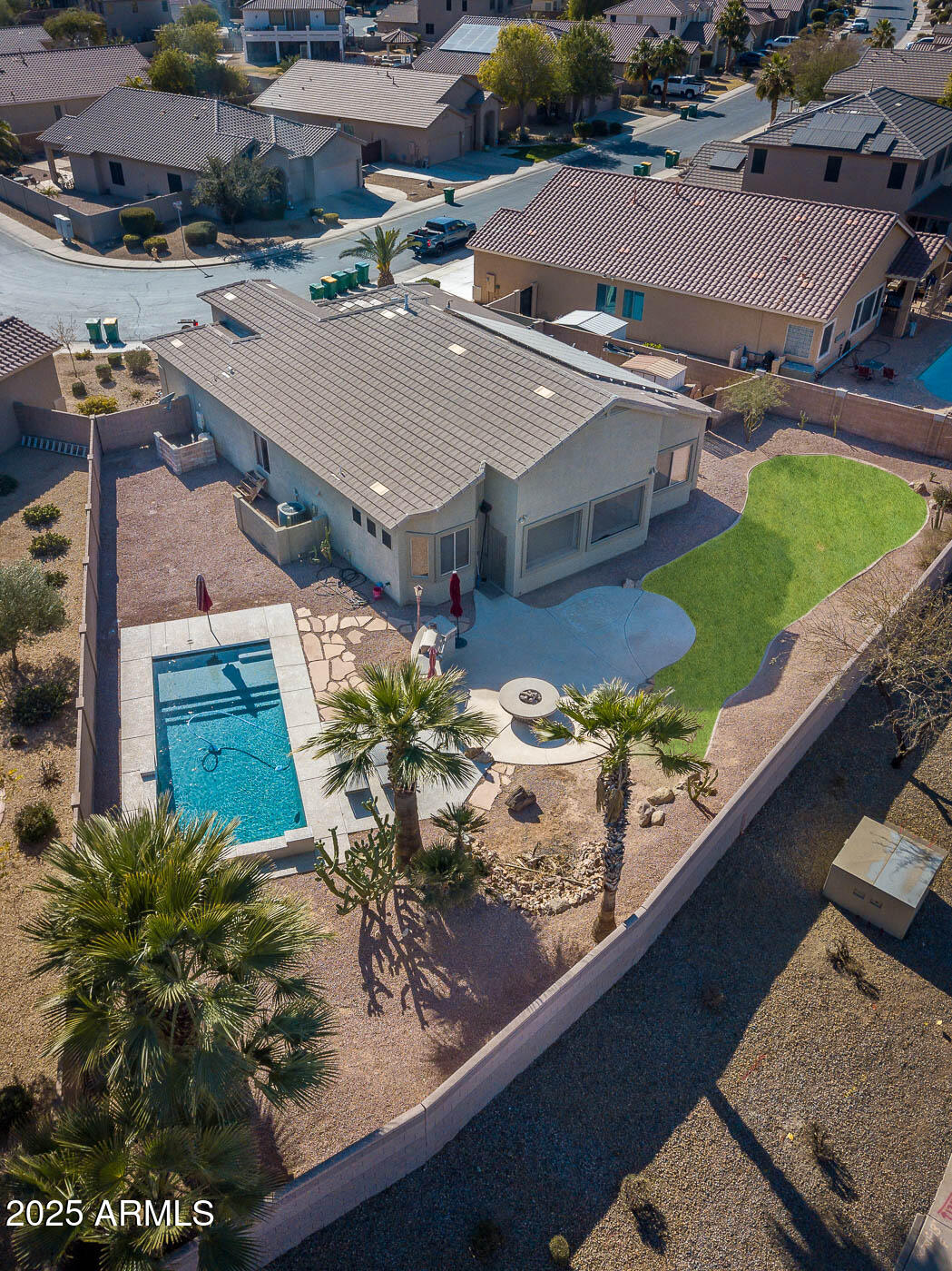43102 West Venture Road Maricopa, AZ 85138 - Photo 6 of 47 43102-W-Venture-Rd-Drone-grass added