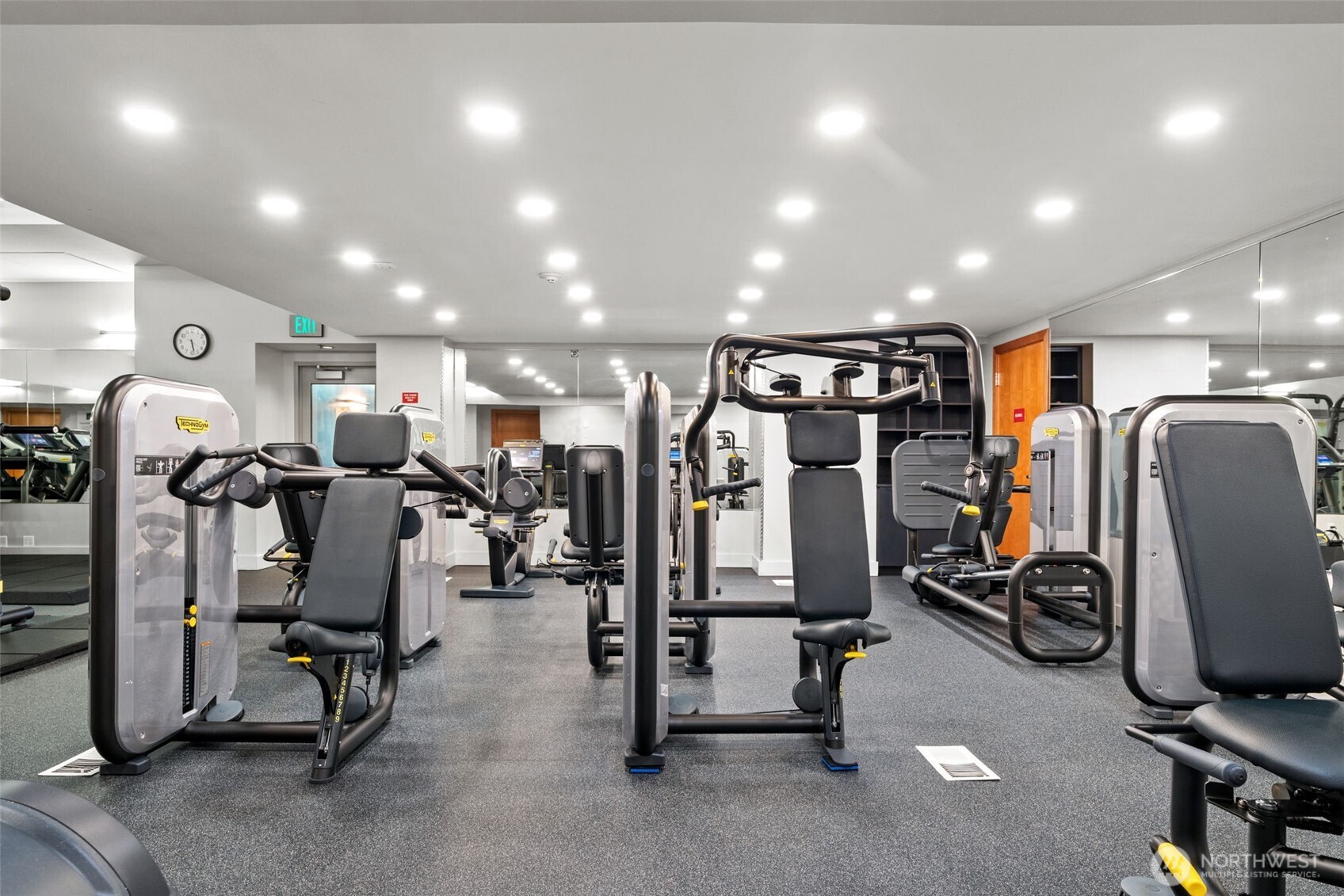 10616 Northeast 9th Place, Unit TH4 Bellevue, WA 98004 - Photo 36 of 39 a view of a room with gym equipment