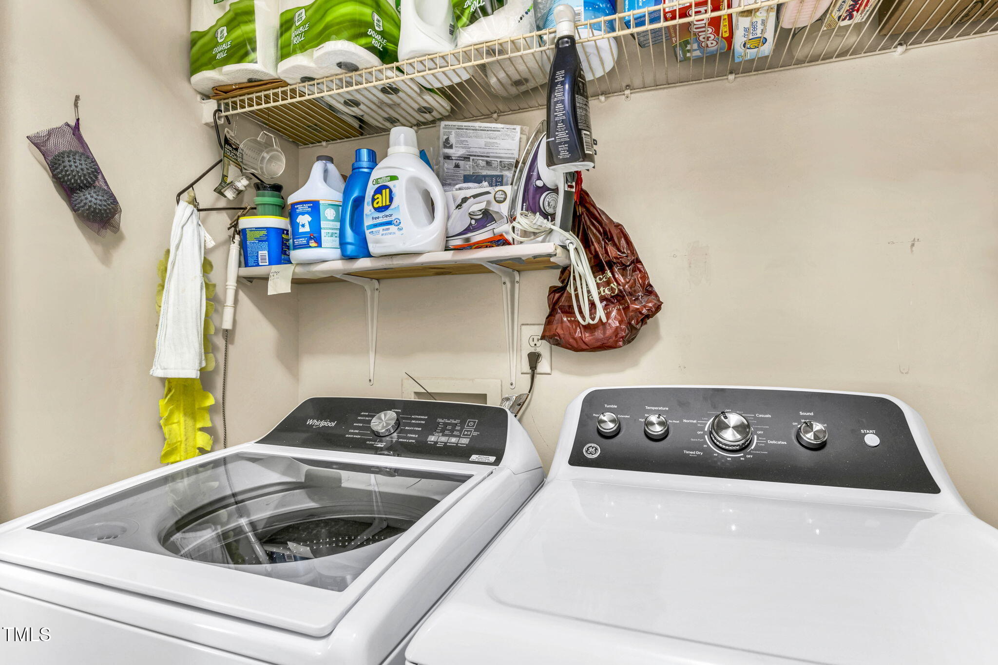 4317 Snow Goose Court Raleigh, NC 27616 - Photo 34 of 43 a utility room with dryer and washer
