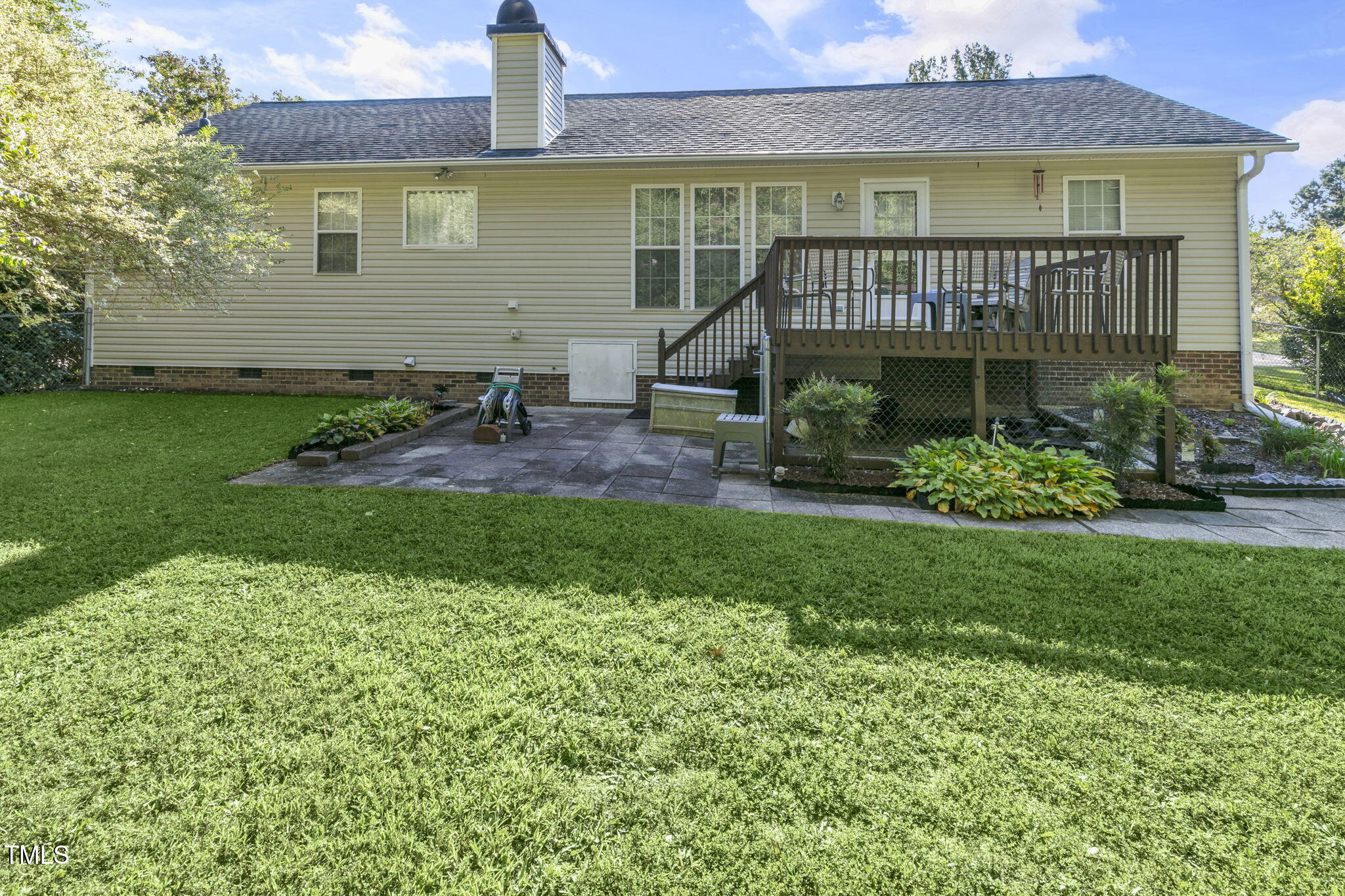 4317 Snow Goose Court Raleigh, NC 27616 - Photo 35 of 43 a view of a house with a garden