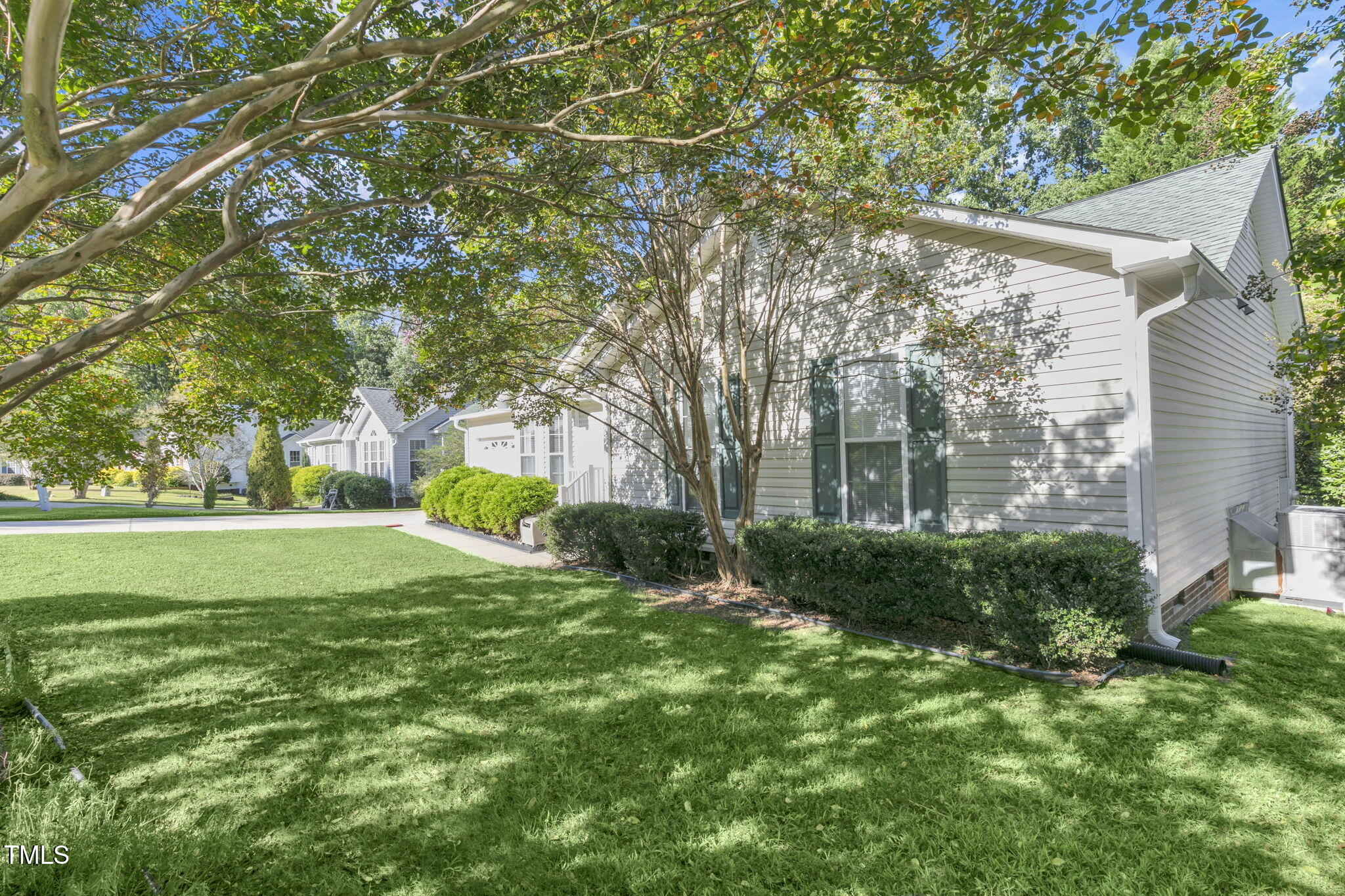 4317 Snow Goose Court Raleigh, NC 27616 - Photo 4 of 43 a view of backyard with green space