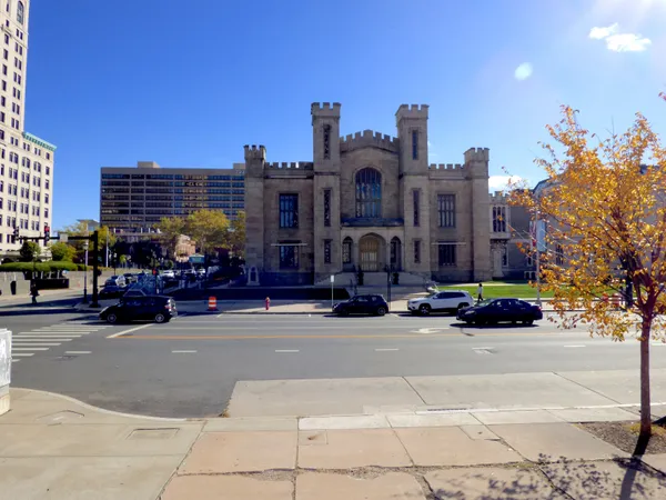 a view of street with cars