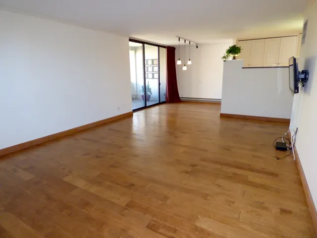 a view of a livingroom with a staircase