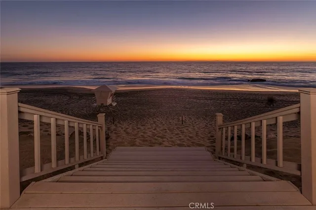a view of a balcony with an outdoor space