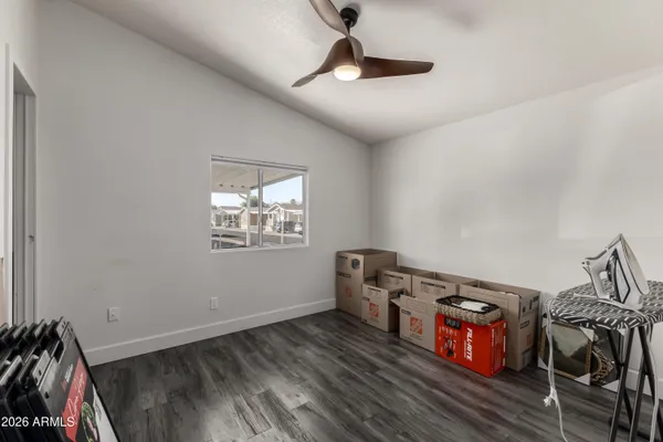 a view of a room with toys