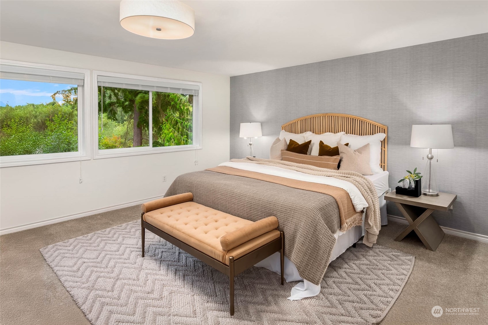 18604 29th Avenue Southeast Bothell, WA 98012 - Photo 13 of 40 a bedroom with a bed and wooden floor