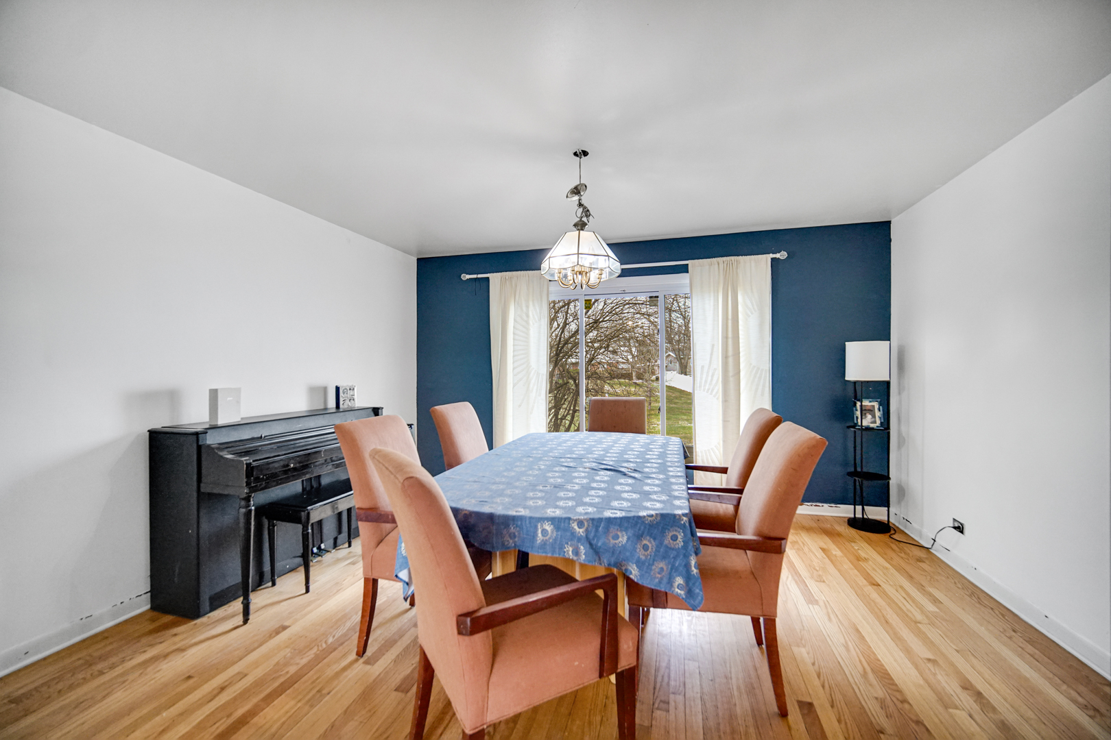 2945 Bob O Link Road Flossmoor, IL 60422 - Photo 8 of 24 a view of a dining room with furniture window and wooden floor