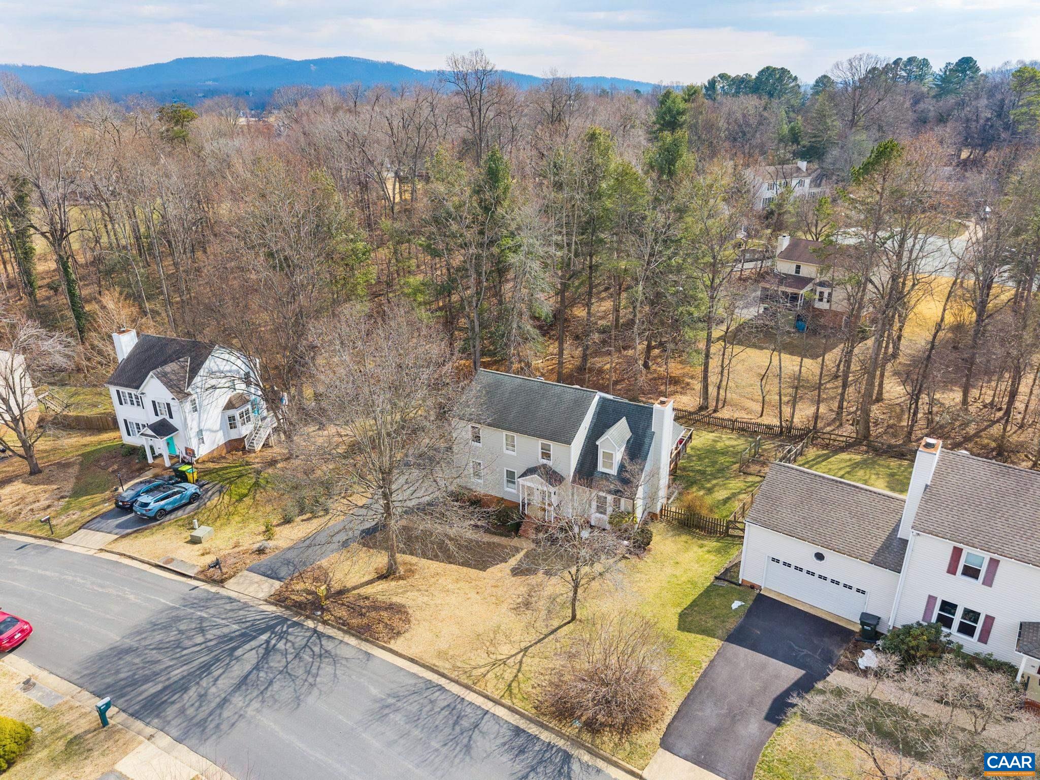 1143 Raintree Drive Charlottesville, VA 22901 - Photo 47 of 49 an aerial view of a house with a yard