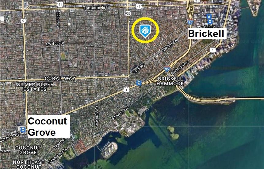 610 Southwest 25th Road Miami, FL 33129 - Photo 20 of 30 a close up of a street sign