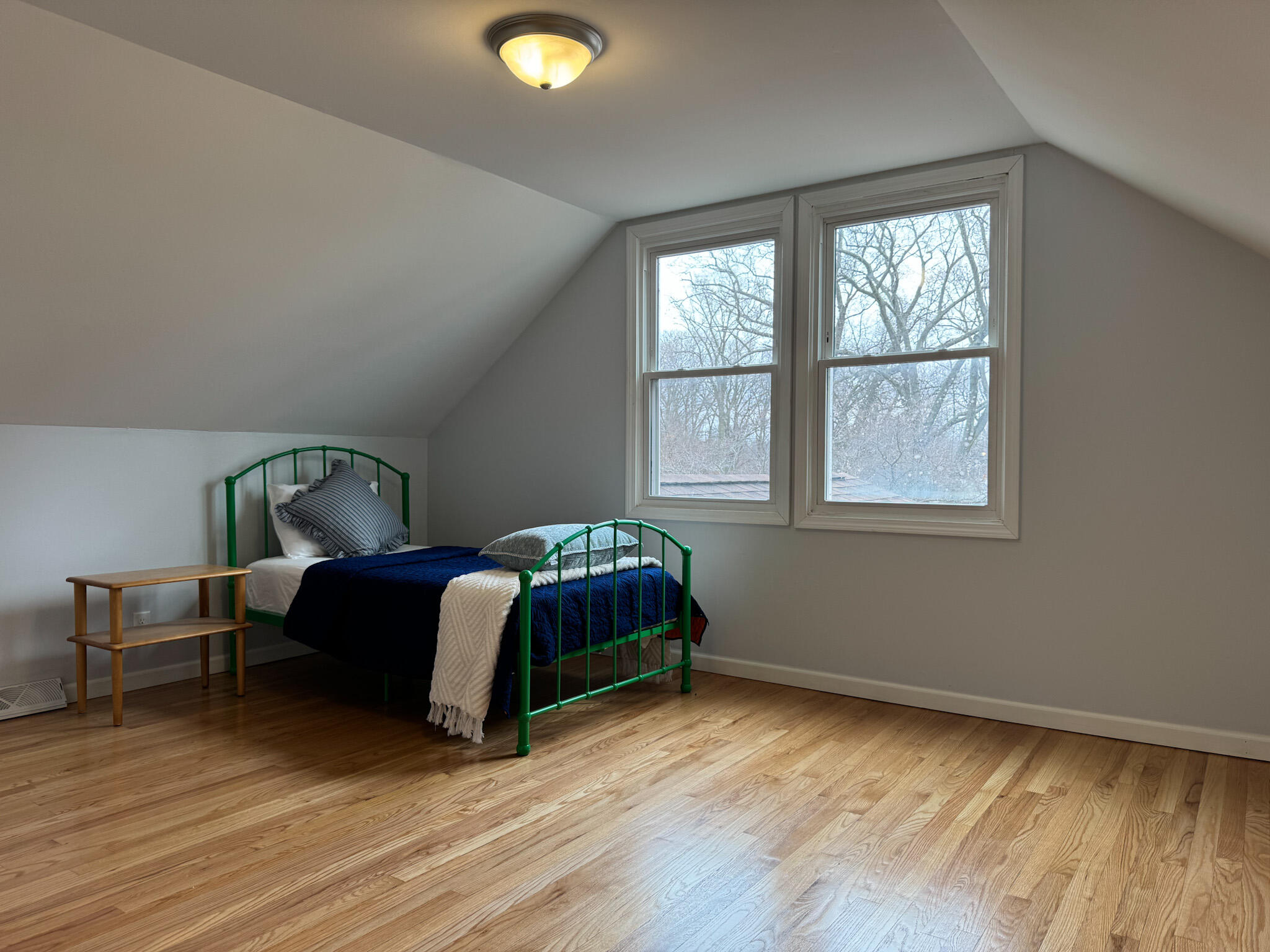 217 Loran Road Michigan City, IN 46360 - Photo 25 of 26 a bedroom with a bed and window