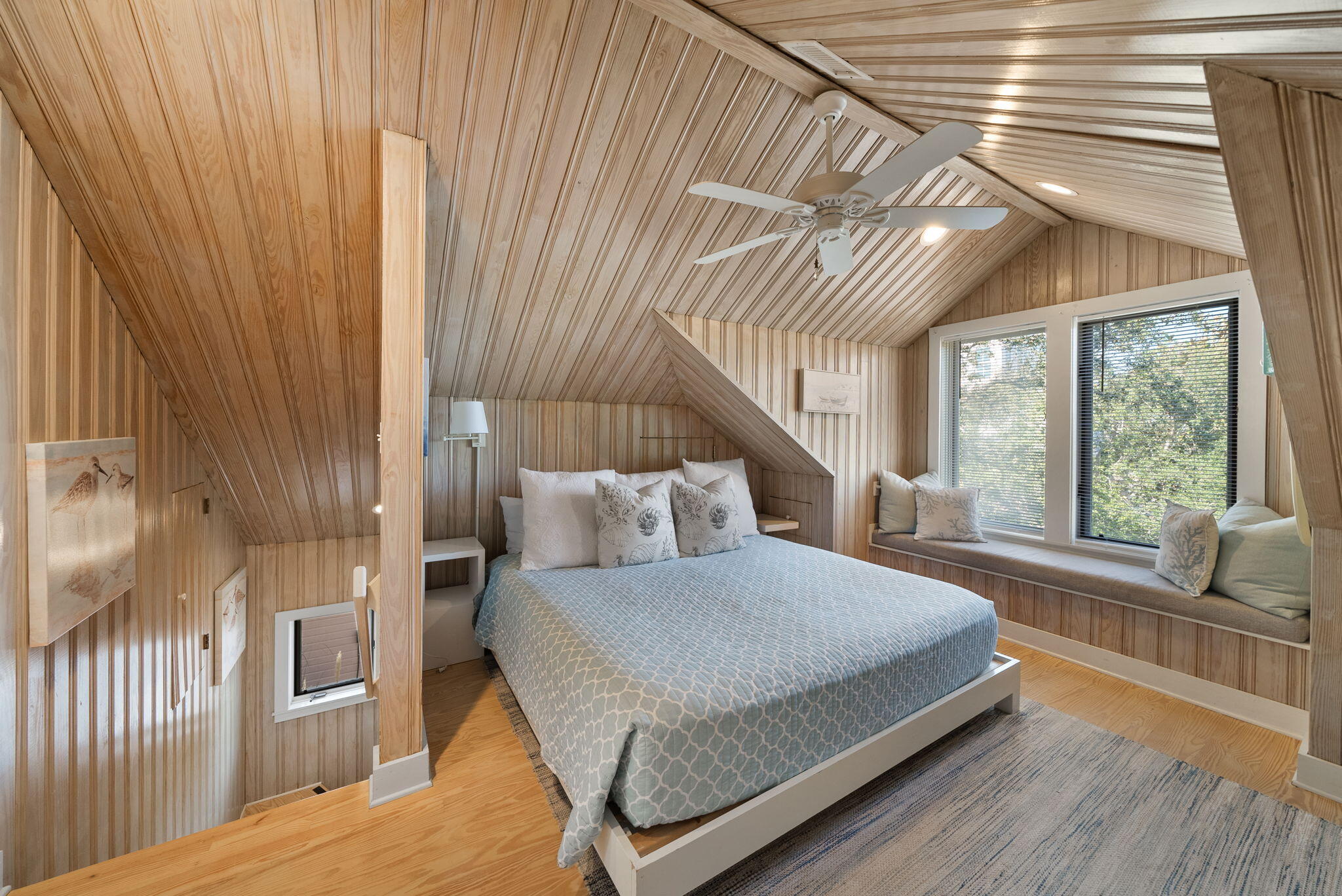 29 Rosewalk Alley Santa Rosa Beach, FL 32459 - Photo 13 of 26 a bedroom with a bed and wooden floor