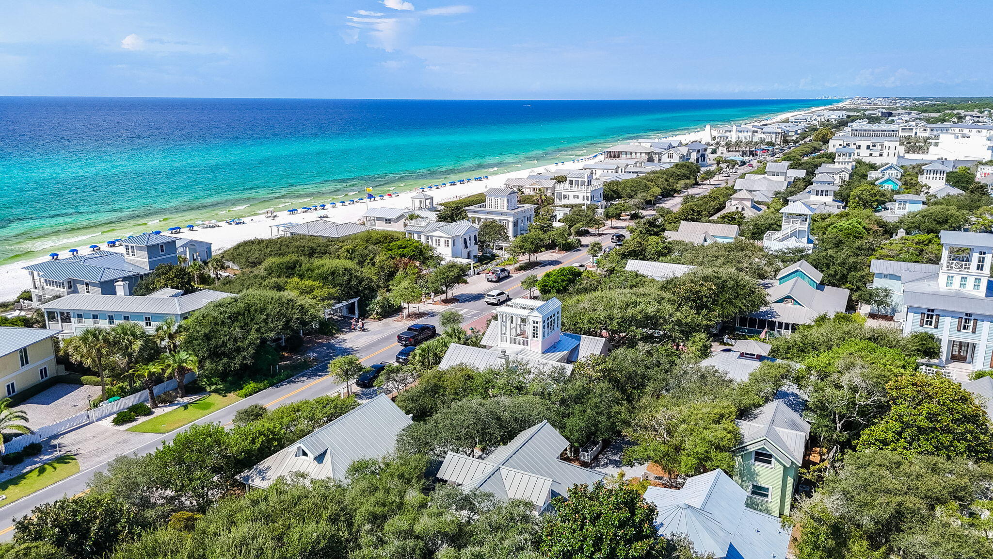 29 Rosewalk Alley Santa Rosa Beach, FL 32459 - Photo 23 of 26 an aerial view of ocean and residential houses with outdoor space