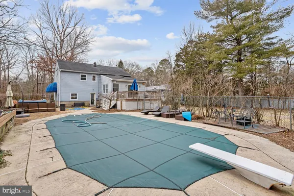 a view of outdoor space with seating area
