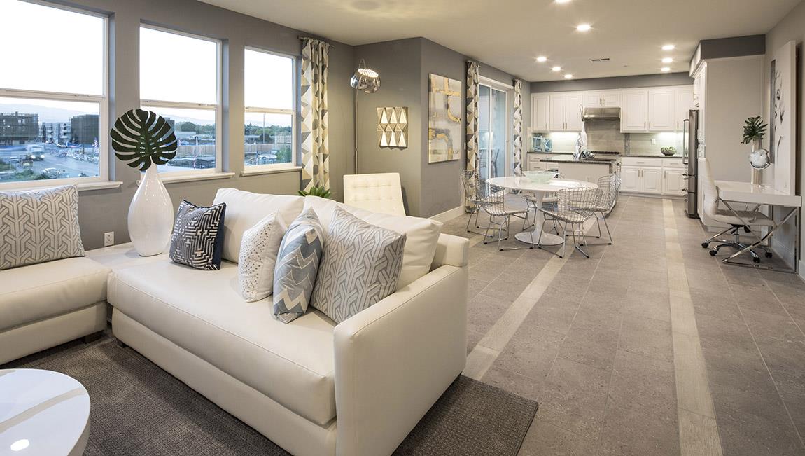 1653 Centre Pointe Drive Milpitas, CA 95035 - Photo 2 of 28 a living room with furniture and a large window