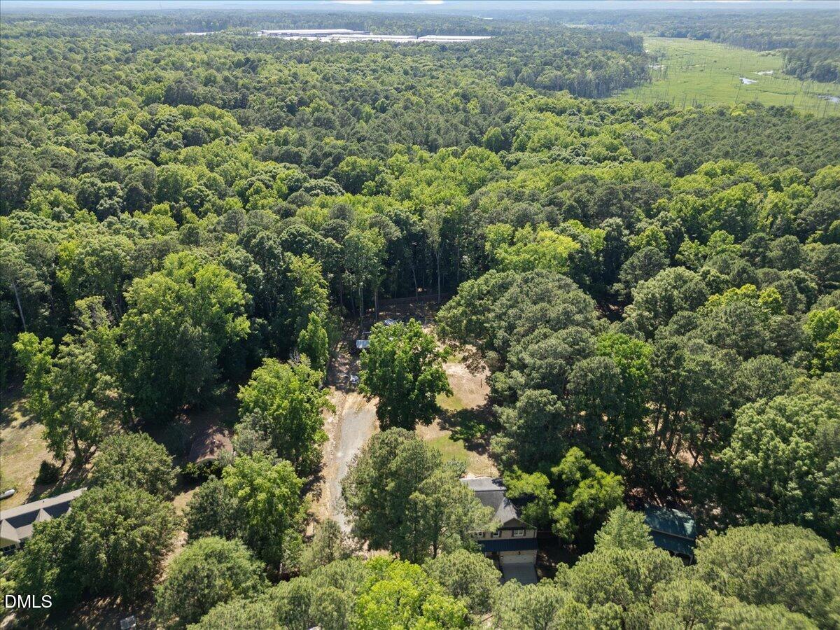 1304 Flying Hawk Road Apex, NC 27523 - Photo 50 of 52 an aerial view of a forest with houses