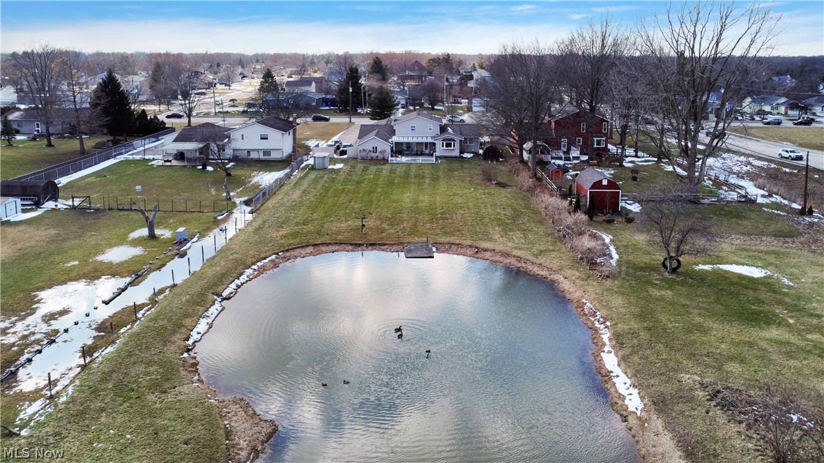 563 North Carpenter Road Brunswick, OH 44212 - Photo 38 of 45 Aerial perspective of suburban area featuring a nearby body of water
