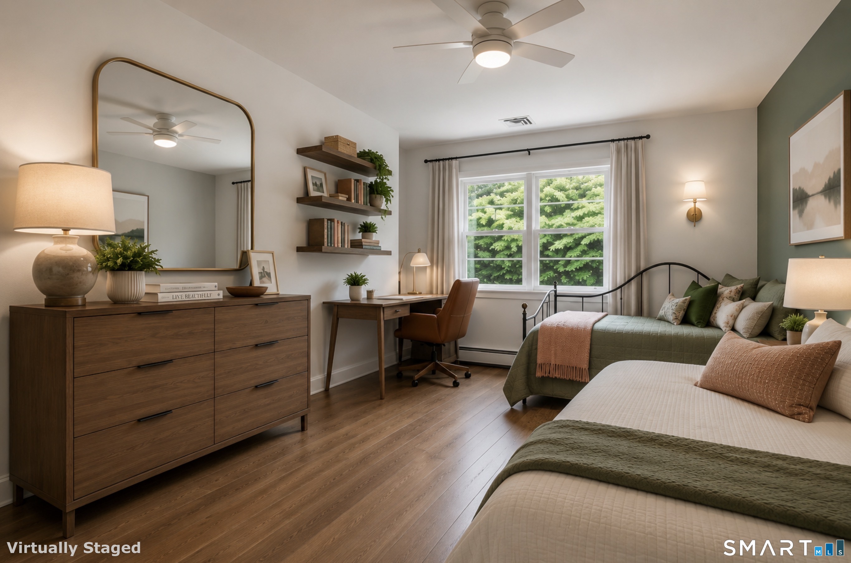 7 Sasqua Road Norwalk, CT 06855 - Photo 25 of 40 a bedroom with furniture and a large window