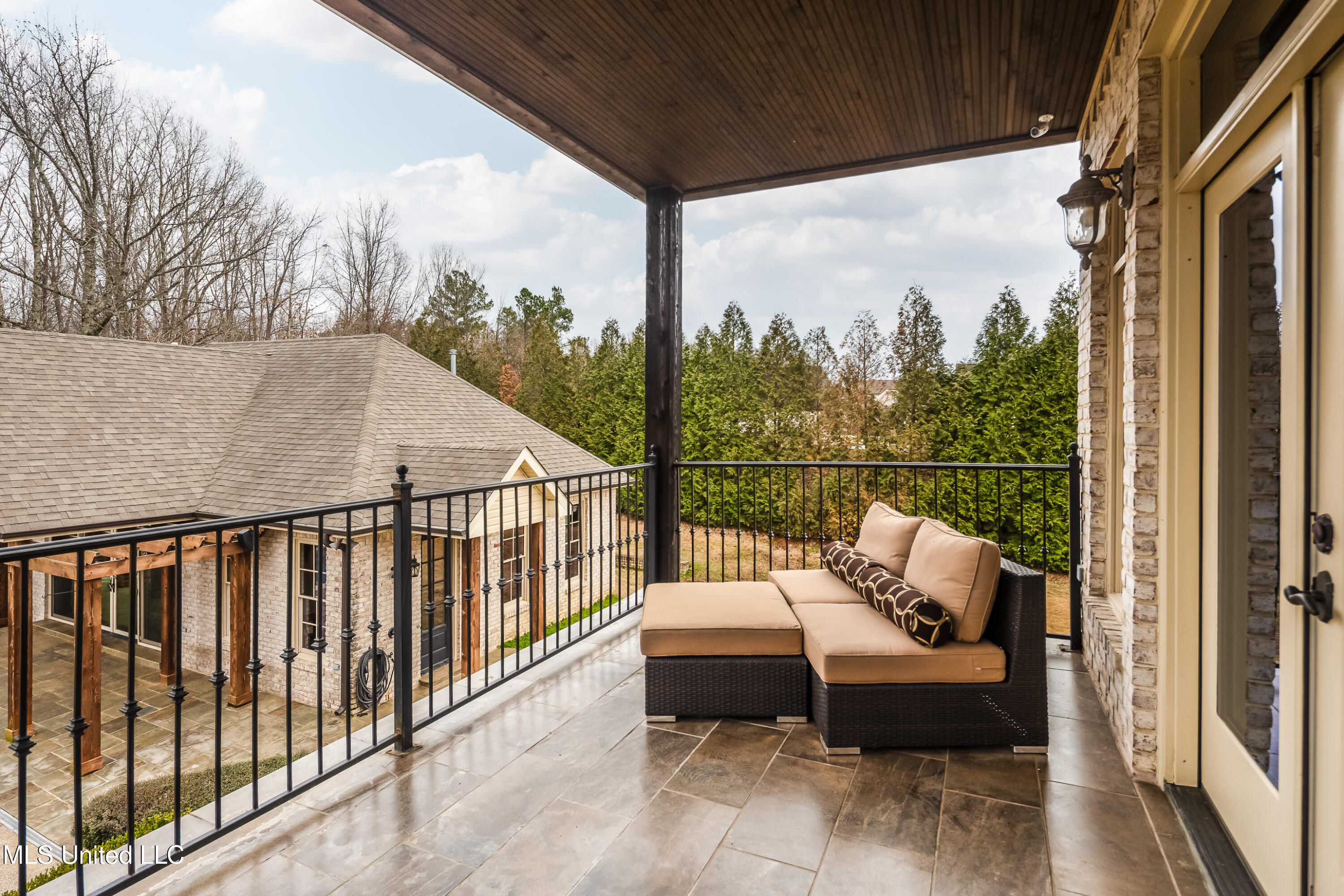 2466 Ross Road Olive Branch, MS 38654 - Photo 52 of 71 Balcony off Bedroom 4