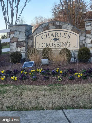 a view of a street with some trees